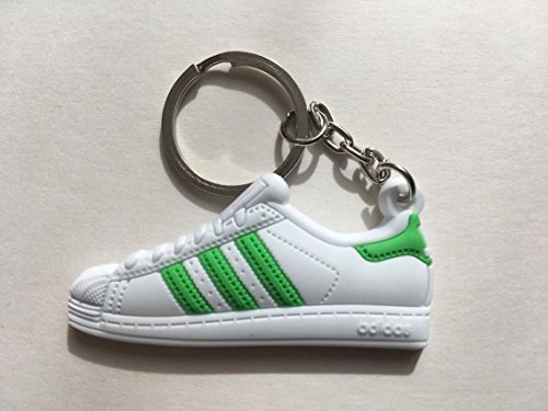 Preisvergleich Produktbild Adidas Superstar Schlüsselanhänger Grün Sneaker Keychain Green