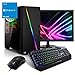Produktbild Kiebel Gaming Bundle (Maus, Tastatur, 60cm TFT) AMD Ryzen 5 2600 6x3.4GHz, 16GB DDR4 2666, 1TB SSD + 2TB HDD, NVIDIA GTX 1650 4GB, WLAN, Win10, Gamer PC [184150]
