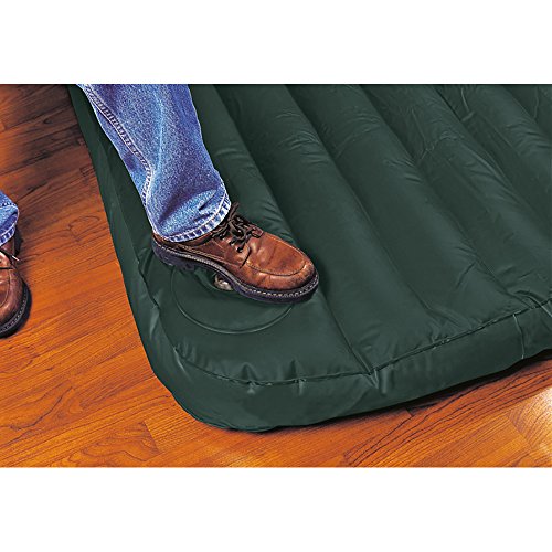 Intex 66929 Luftbett Downy „Green“ Queen mit Fußpumpe, 152 x 203 x 22 cm - 5