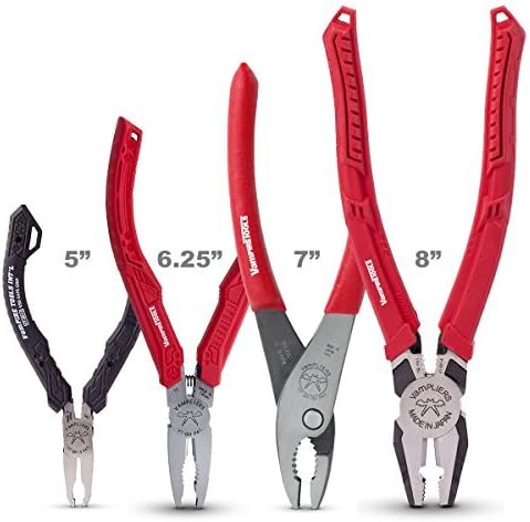 VamPLIERS 4-pc Set S4A High Quality Specialty Pliers Extract Stripped Stuck Screws Rounded Nuts Bolts by Vampire Professional Tools International