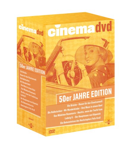 Preisvergleich Produktbild Cinema 50er Jahre Edition (10 DVDs)