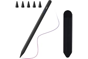 HZD Pencil für Apple iPad, iPad Stift, Stylus Pen für iPad 2018-2023, Quick Recharge, Handfläche Ablehnung & Neigung, Stift für Apple iPad 10/9/8/7/6,Mini 6/5,Air 5/4/3 Generation,Pro 11"/12.9" (Roségold)