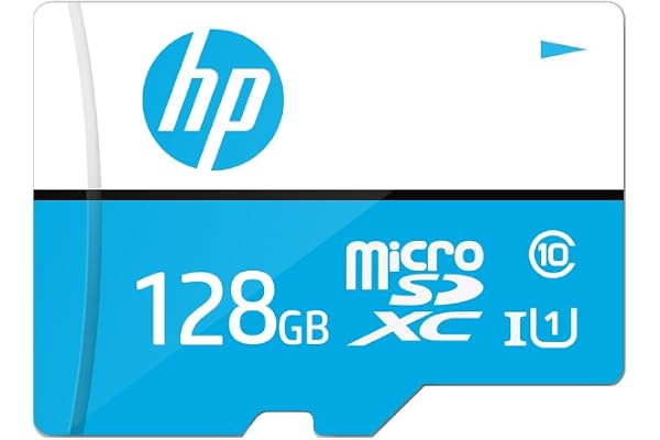 HP 128GB MicroSD Memory Card SDXC mx310 Class 10, UHS-I, U1 Card, Upto 100MB/s R, 10 Y Warranty