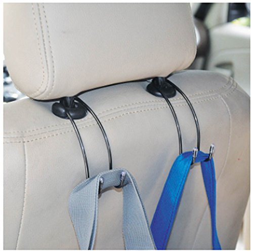 MosQuick Strong Car Stainless Steel holder-Hanger for bags,Car Vehicle Headrest hook for hanging bags,car bin and many more -2pcs RS.275 (45.00% Off) - Amazon