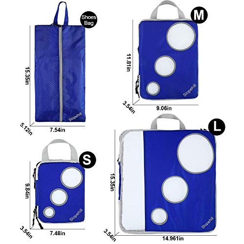 Autmor-Organiseurs-de-Bagage-Sacs-Rangement-de-Valise-Voyage-Sacoche-Rangement-Voyage-Alvoles-Ajoures-Aration