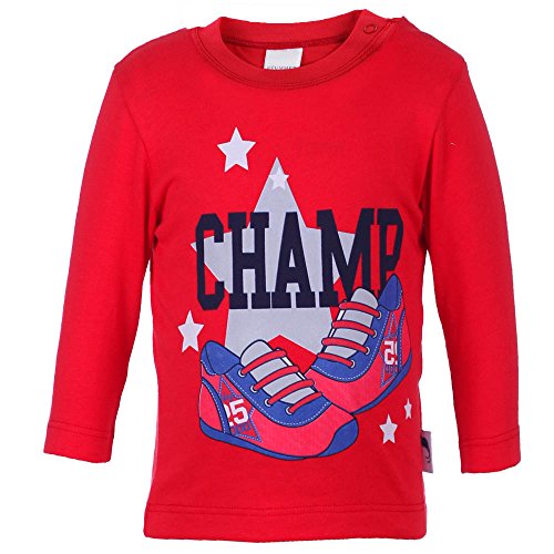 Baby Mini Boys Shirt, red, size 92, 2 years