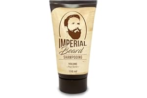 IMPERIAL BEARD - Shampooing Volume pour Barbe - Nettoyant Barbe et Moustache - Fabrication Française - 150 ml