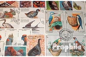 PROPHILA COLLECTION Motives 50 Divers Oiseaux Timbres (Timbres pour Les collectionneurs) Oiseaux