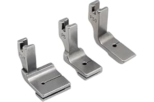 iFutniew 3 Piezas Prensatelas para Fruncir/Plisar P5 P50 P5W para Máquina de Coser Industrial