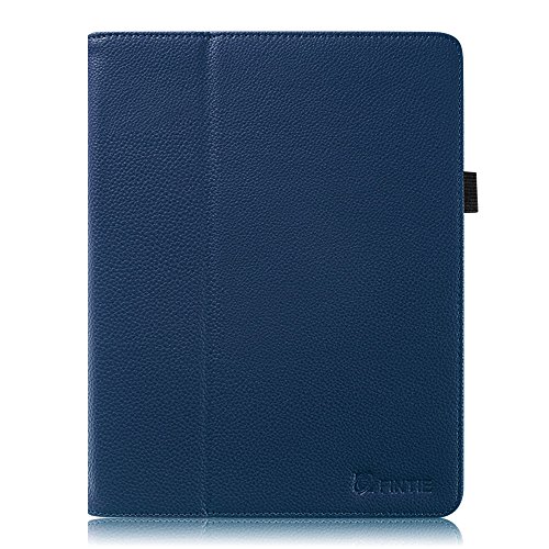 Fintie Odys Iron Hülle Case – Slim Fit Folio Kunstleder Schutzhülle Cover Tasche mit Ständerfunktion und Stylus-Halterung für Odys Iron 24,6 cm (9,7 Zoll) Tablet-PC, Marineblau - 7