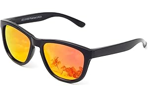 Face Shadow Polarisées Lunettes de Soleil pour Enfant 2-4 Ans Fille et Garçon Sunglasses Girls Boys Protection UV400 Légère