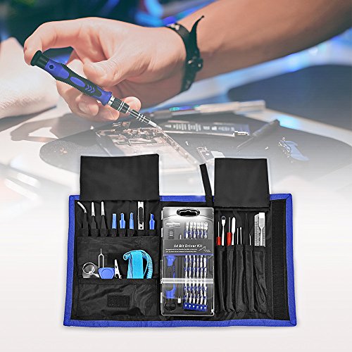 INLIFE Set 81 in 1 Cacciaviti di Precisione Proffesionale Kit Cacciaviti di Riparazione per PC, Laptop, Occhiali, Smartphone, Tablet, iPhone, iPad, MacBook, Elettronica Digitale