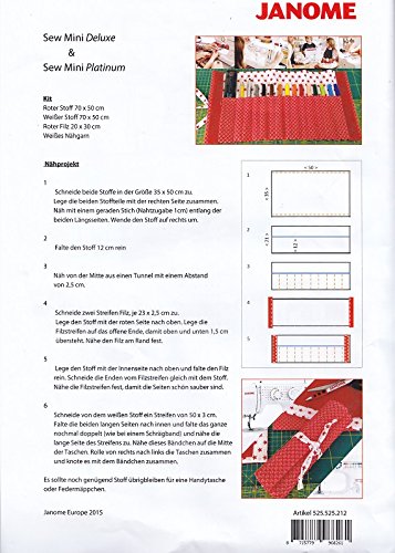Janome Sew Mini – Kreativ-Nähset „Stifte-Rollmäppchen“ - 2