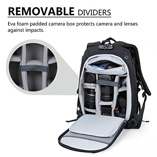 Lifewit Sac    Dos pour Ordinateur Cam  ra DSLR Sac Randonn  e   tanche avec Grande Capacit    Sac pour ordinateur 
