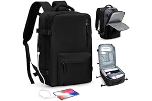 SZLX Zaino Ryanair 40x20x25 Bagaglio a Mano 45x36x20 Easyjet Zaino da Viaggio Donna Cabina Aereo Borsa da Viaggio Laptop Zaino da Lavoro Uomo Impermeabile Zaino per Università porta PC Travel Backpack