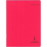 Fransız Seyes Defter 24x32cm 60 yp. Plastik Kapak (Kırmızı)