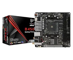 ASRock Mini-ITX Motherboard (B450 Gaming-ITX/AC)