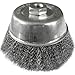 Produktbild 125 mm x M14 verquetschen Cup Drahtbürste. Anwendung auf 180 mm & 230 mm Winkelschleifer