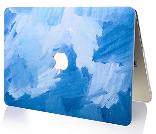 StarStruck MacBook Pro 13 zoll Hülle (2016) | Schutzhülle Case Cover für Apple MacBook | Ölgemälde Kollektion (MacBook Pro 13” (2016), Blau – Wasserfarbe) - 3