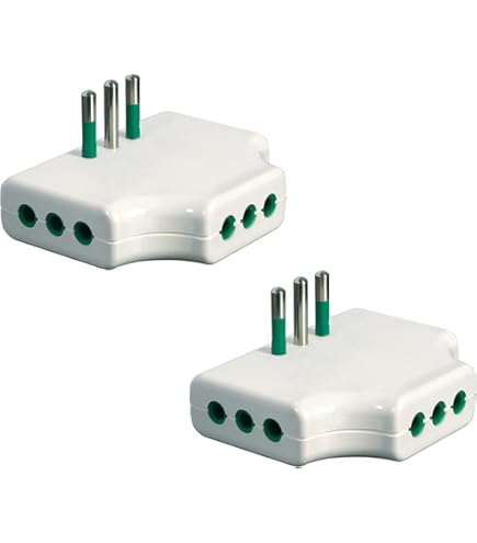Adattatore Schuko/Spina Italiana V-TAC - 2 Pezzi, 10A, Per Casa E Ufficio - Foto 6