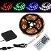 Produktbild LED Strip Licht Streifen 2m, wasserdicht wechselnde Farben RGB SMD5050, LED-Leiste mit RF Drahtlose fernbedienung + USB kabel Batteriebetriebene box selbstklebende Lichtleiste [Energieklasse A+++]