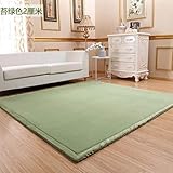 - Esta alfombra sólida es simple y sencilla con un elegante diseño de transición. traerá una sensación cálida, vibrante y audaz a cualquier habitación de su hogar.