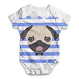 TWISTED ENVY Baby Mädchen (0-24 Monate) Body Gr. S, weiß
