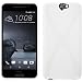 Produktbild PhoneNatic Case für HTC One A9 Hülle Silikon weiß X-Style + 2 Schutzfolien