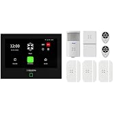 Xenon Smart Akıllı Alarm G&uuml;venlik Kiti Wi-Fi/4G Otomatik Arama SMS Dahili Siren Bataryalı Mobil Uygulama ile Kontrol Dokunmat