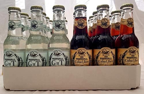 Teetotal G'n'T/Cuba Libre - Alcohol Free Drinks Mixed Case (12 x Bottles of Each)
