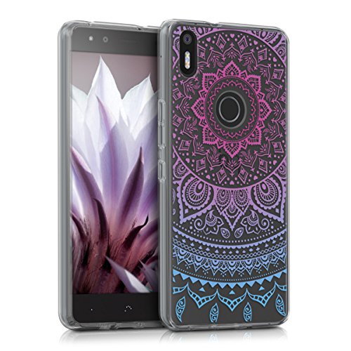 kwmobile Funda para bq Aquaris X5 Plus - Carcasa de TPU para m vil y dise o de Sol hind en Azul Rosa Fucsia Transparente reviews kwmobile Funda para bq Aquaris X5 Plus - Carcasa de TPU para m vil y dise o de Sol hind en Azul Rosa Fucsia Transparente