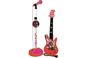 Reig 2675 Ladybug Guitare avec microphone et amplificateur