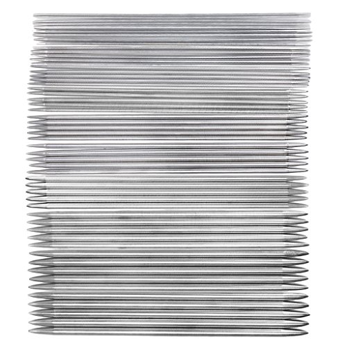 11 Sets Edelstahl doppelt Stricknadeln Handschuhe Nadel - 9