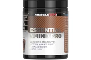 MuscleNh2 Essential Amino Pro Branch Chain Amino Acid Powder EAA, Helps Build Lean Muscle and Speed Up Recovery, Cola Flavour, 450g, 30 Servings (Pack of 1)