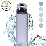 botella agua sin bpa niños Disponible en Tres tamaños: 500ml, 600ml and 700ml. Capacidad suficiente para asegurar que el agua de hidratación sus necesidades diarias. Conveniente para las bebidas calientes y frías. No "plástico" sabor en absoluto. El tamaño estándar cabe la mayoría de los portavasos y las jaulas para bicicletas, Más fácil de llevar donde quieras.