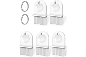 UEAVOID 5stk Schlüssel für Toilettenpapierspender, Universal Papierhandtuchspender Schlüssel Ersatz Kunststoff Toilettenpapierspender Schlüssel für Hausmeister Wartungsprofis (Weiß)