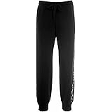 DEHA Pantalone Jogger Banda Logo Donna Pantalone Tuta Donna L
