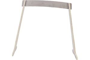 LOVIVER Chime Stand Chime Holder Wooden Multipurpose Wind Chime Wood Stand Gong Stand for Bedroom Yoga Tabletop Meditation Classroom, Style B