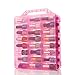 MAKARTT Universal Adjustable Nail Polish Holder Organizer 48 Bottles Pink