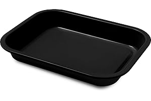 Guardini, Lasagnera 20x25 cm, Acciaio con rivestimento antiaderente, Nero, Made in Italy, Linea Gardenia