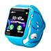 Produktbild Kinder Smartwatch, 12shage Smart Watch Uhr Intelligente Armbanduhr Fitness GPS Tracker Armband (Blau)