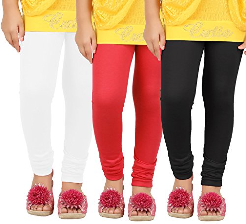Goodtry Girls Viscose Leggings Pack of 5-Black,White,Red RS.399 (81.00% Off) - Amazon