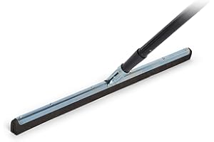 ‎NOVALIV Novaliv Wasserschieber Bodenabzieher 60cm mit Stiel 137 cm Duschabzieher Abzieher Dusche Boden Abzieher Fenster Profi Wasser Abzieher Schieber für Boden Wasserabzieher Terasse Boden Pool