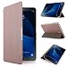 Produktbild iHarbort Premium Hülle für Samsung Galaxy Tab A 10.1 (SM-T580/T585) - Samsung Galaxy Tab A 10.1 hülle Etui Schutzhülle Case Cover Holder Stand mit Smart Auto Wake/Sleep-Funktion (Roségold)