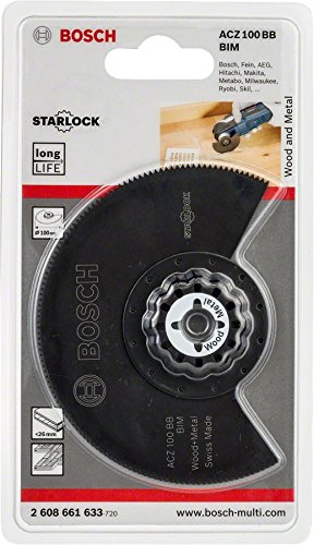 Bosch Pro Segmentsägeblatt Holz und Metall für Multifunktionswerkzeuge Starlock (ACZ 100 BB) - 2