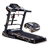 Cinta de correr 2000w máx 20 km/h con inclinacion,altavoces,entrada mp3 y usb,plegado hidraulico, sistema amortiguacion Shocktech en 10 puntos.