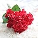Produktbild JIANGFU 5 Hauben große Hydrangeablumen,Faux Künstliche Seide Blumen Blumenstrauß Hydrangea Party Dekor Handwerk (RD)