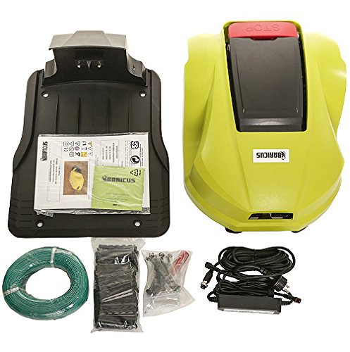 Akku-Mähroboter 24V 4,4Ah bis zu 1.000 qm² Baricus B-WARE QV90202 – Bild 3