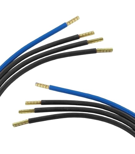 Verdrahtungsbrücke Kabelbrücke 10 Mm2 H07V-K Div. Farben/Längen Mit