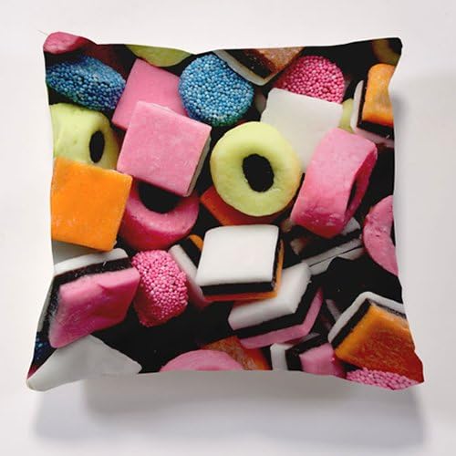 Scatter Cushions, Iconic Allsorts Cushion & insert, Beautiful printed Designer cushion 17" x 17" The perfect gift